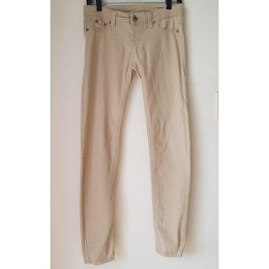 Beige Jeans